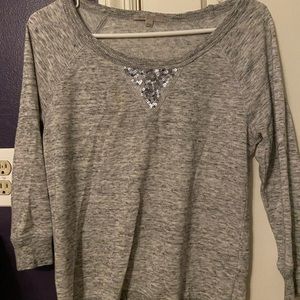 Gap shirt 3/4 length sleeve